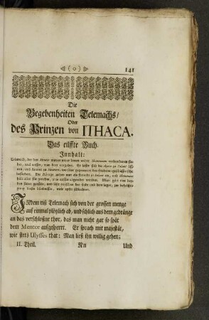 Das eilffte Buch.
