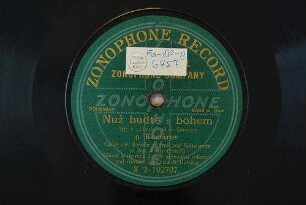 Nuž buďte s bohem : arie z. "Libuše" / od B. Smetany