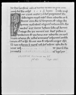 Lectionarium Missae — Initiale P, Folio 12verso