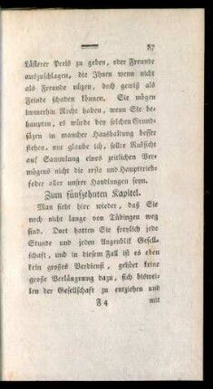 Zum fünfzehnten Kapitel