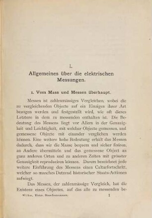 Die elektrischen Mess- und Praecisions-Instrumente sowie die Instrumente zum Studium der elektrostatischen Elektricitaet mit bes. Rücksicht auf ihre Construction : Ein Leitfaden der elektrischen Messkunde