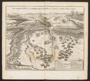 Action so zwischen den Kayserl: und den Königlichen Schwedischen Völckern den 12. Augusti 1647. bey Tribel in Böhmen vorgangen.