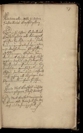 Von denen orthen, welche zu diesem Fürstenthumb Herßfeld gehörig