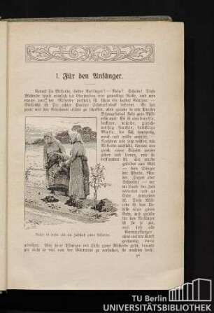I. Für den Anfänger.