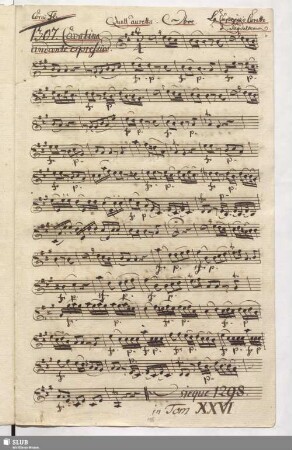1307. Cavatina: Quell' auretta / Seydelmann, F.