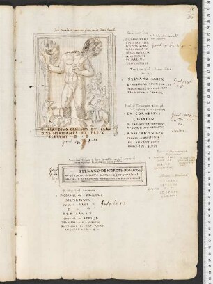 Silvanus (Relief und Inschriften)