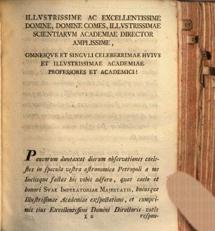 Expositio utriusque observationis et Veneris et eclipsis solaris, factae Petropoli in specula astronom. d. 23. Mai. 1769