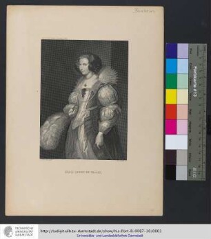 Maria Louise De Tassis / A. Van Dyk pinx.t ; M. Lämmel sc.