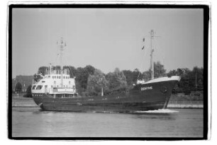 Dorthe ex Svenja ex Frauke (1956), Frachtschiff, DC Handels u. Schiffahrtsges., Hamburg, Bau-Nr. 409