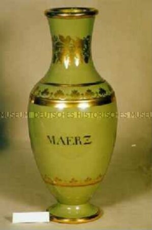 Grüne Vase