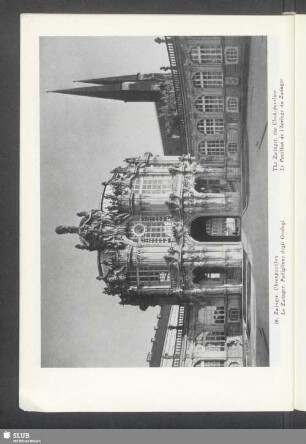 Zwinger, Uhrenpavillon