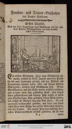 Freuden- und Trauers-Geschichte des Dorfes Mildheim
