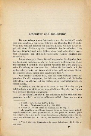 Zur Histogenese des Cylinderepithelcarcinoms