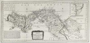 Karte von Panama "Carta maritima del reyno de Tierra firmo ..."