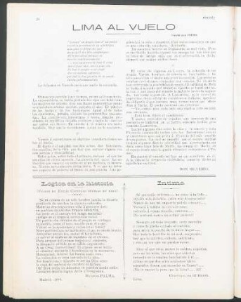 Lógica en la historia - [Frases de Emilio Castelar puestas en rima]