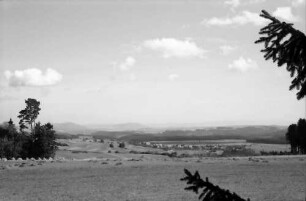 Göschweiler: Blick über die Baar von der Höhe bei Göschweiler
