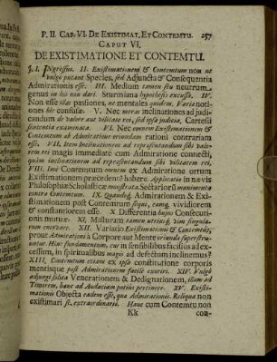 Caput VI. De Existimatione Et Contemtu.