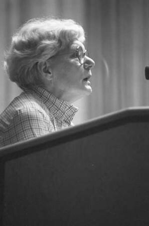 Oberbürgermeisterwahl 1986. Kandidatin Christa Reetz
