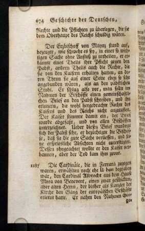 674-684, Der Erzbischoff von Maynz stand auf, bezeugte, wie ...