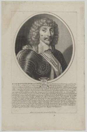 Bildnis des Iean Baptiste Bvdes de Guebriant