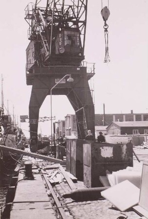 Stralsund, VEB Volkswerft Stralsund, Ausrüstungskai