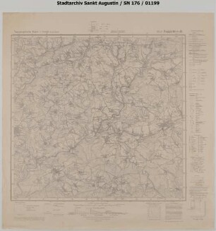 Topografische Karte 5110 Ruppichteroth, RSE bis Ruppichteroth