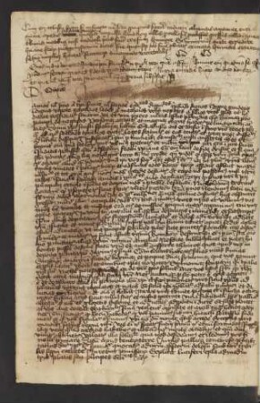Schriftproben und Exzerpte