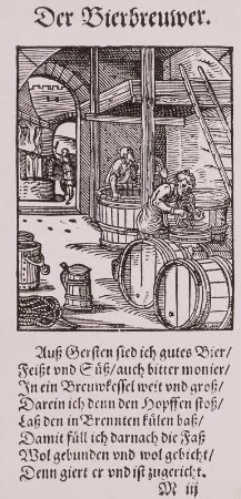 Der Bierbrauer, Amman 1568