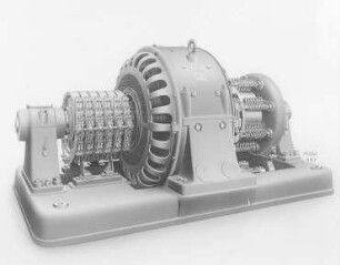Einankerumformer: 500 kW, 220 Volt, 750 Umdrehungen pro Minute (Maffei-Schwartzkopff-Werke GmbH) : Technikgeschichte | Elektrotechnik | Umwandlung und Fortleitung elektrischer Energien | Umformer und Gleichrichter