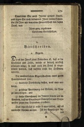 2. Bittschreiben