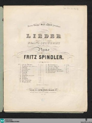 15: Du bist die Ruh : op. 183