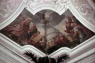 Voute, südwestliches Bild: Turmbau zu Babel