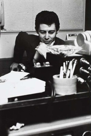 Der Sänger und Entertainer Eddie Fisher