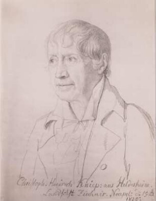 Bildnis des Malers Christoph Heinrich Kniep