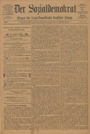 No. 3. 19. Januar 1889.