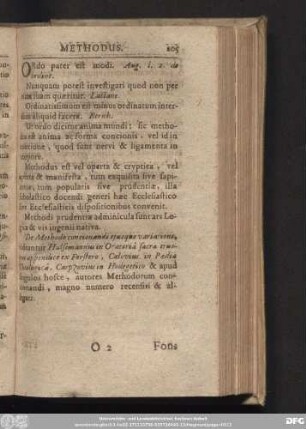 [Methodus.]