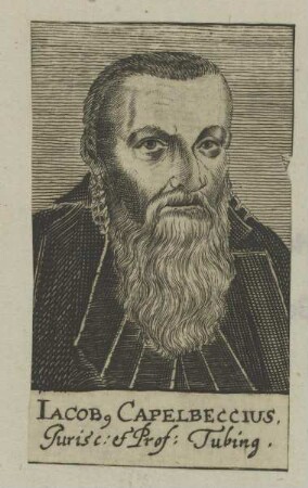 Bildnis des Jacobus Capelbeccius