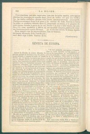 Revista de Europa.