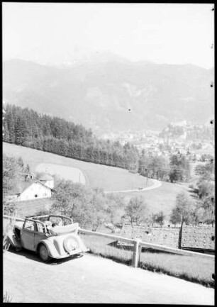 Kufstein: Blick auf Kufstein und Kaiser Gebirge