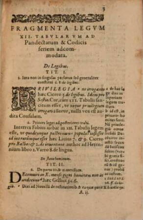 Epitome fragmentorum quae nobis supersunt ex legibus XII. Tabularum