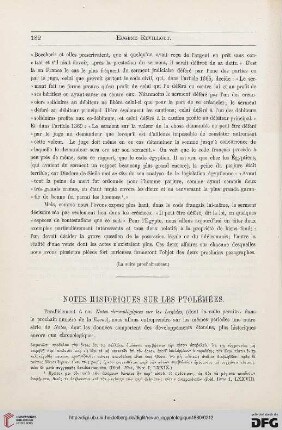 1: Notes historiques sur les Ptolémées