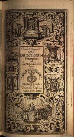 Iurisprudentia forensis Romano-Saxonica : secundum ordinem constitutionum D. Augusti electoris Saxon. in 4 partes divisa