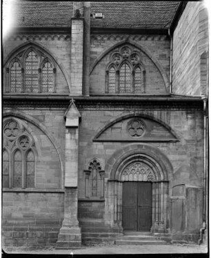 Pforzheim Schlosskirche Sankt Michael Eingangsportal