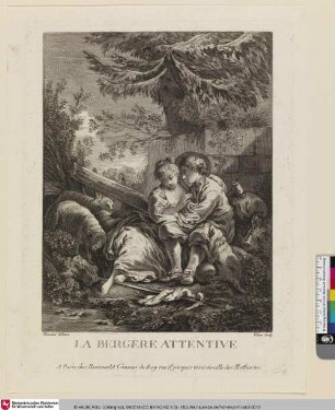 La bergère attentive [Die aufmerksame Hirtin]