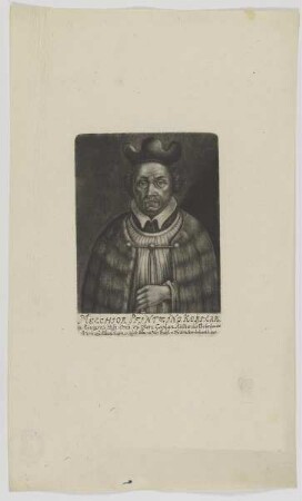 Bildnis des Melchior Pfintzing