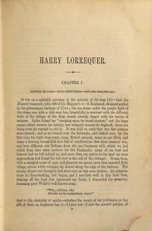 Harry Lorrequer