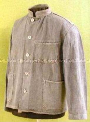 Arbeitsjacke - Kleidung eines Textilarbeiters, Nachbildung