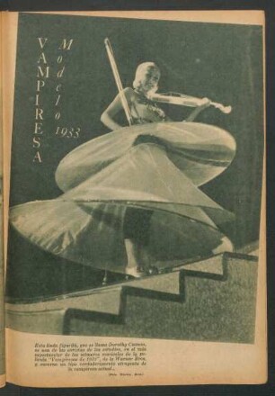Vampiresa modelo 1933