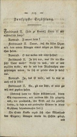 Funfzigste Erzählung.