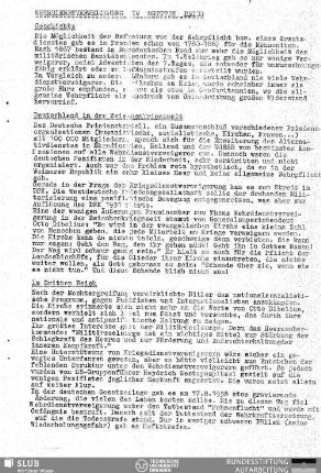 Wehrdienstverweigerung im Dritten Reich